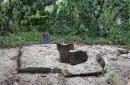 Simple gravesite on Malinoa Island